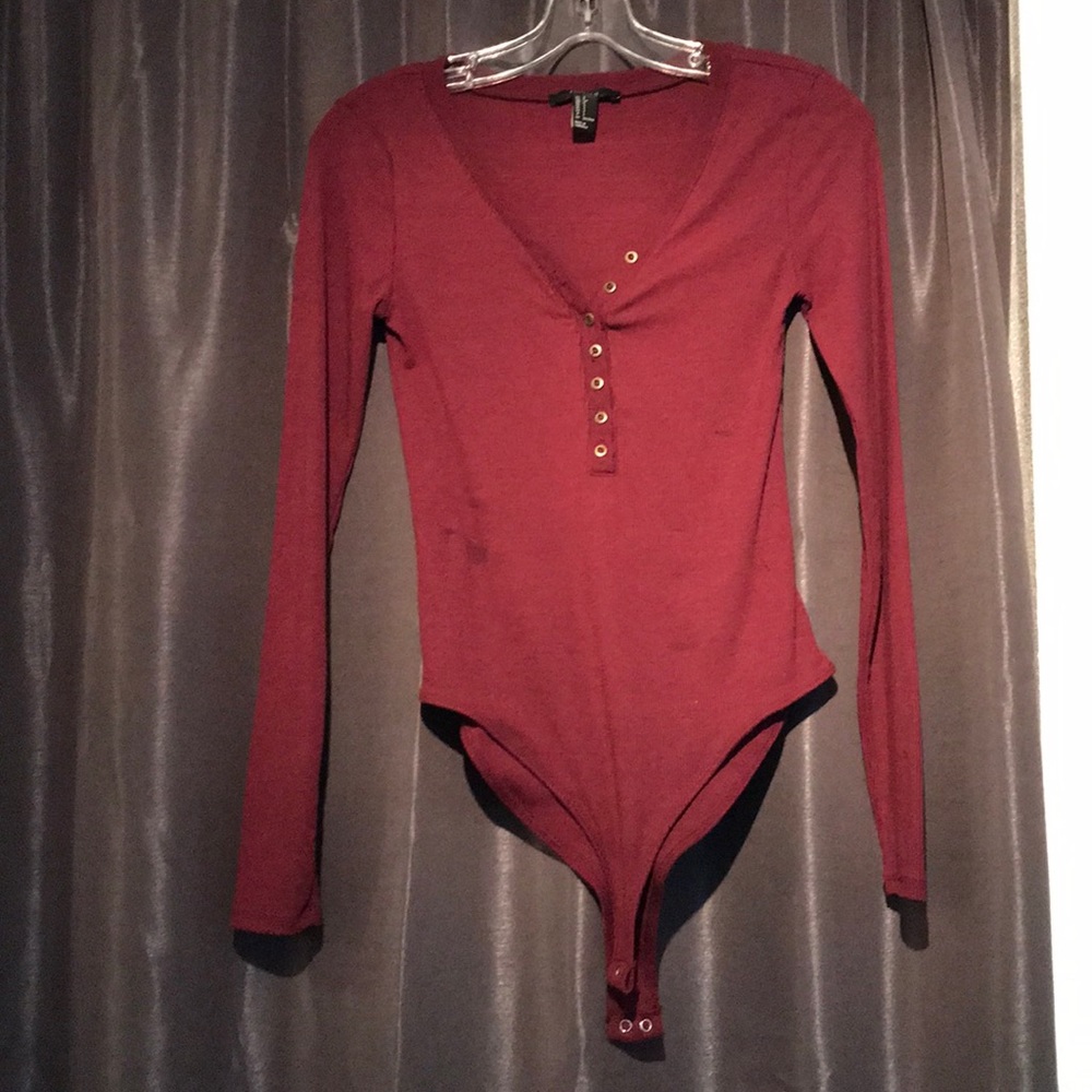 Maroon Bodysuit